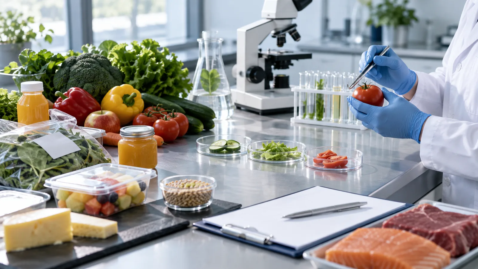 Экспертиза качества свежих фруктов, овощей и продуктов их переработки